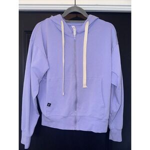 Glyder Women Blue Zip Up Hoodie XS‎